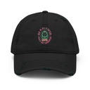 Be A Flower  Distressed Dad Hat