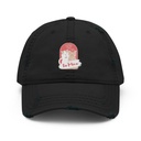Be Mine - Cute Cat Couple Distressed Dad Hat