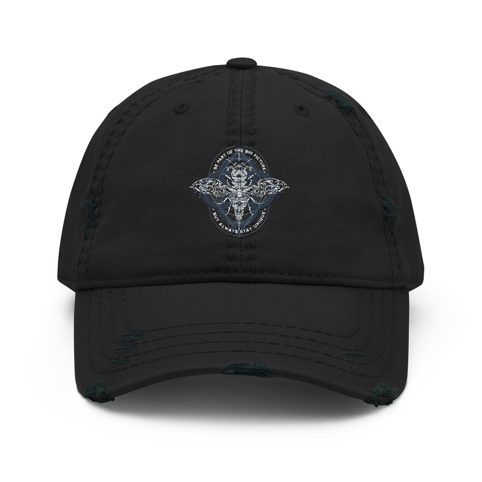 Be Part of the Big Picture - Insect Distressed Dad Hat