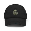 Beach and Love Distressed Dad Hat