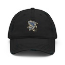 Best Fishing Dad - Typography Distressed Dad Hat
