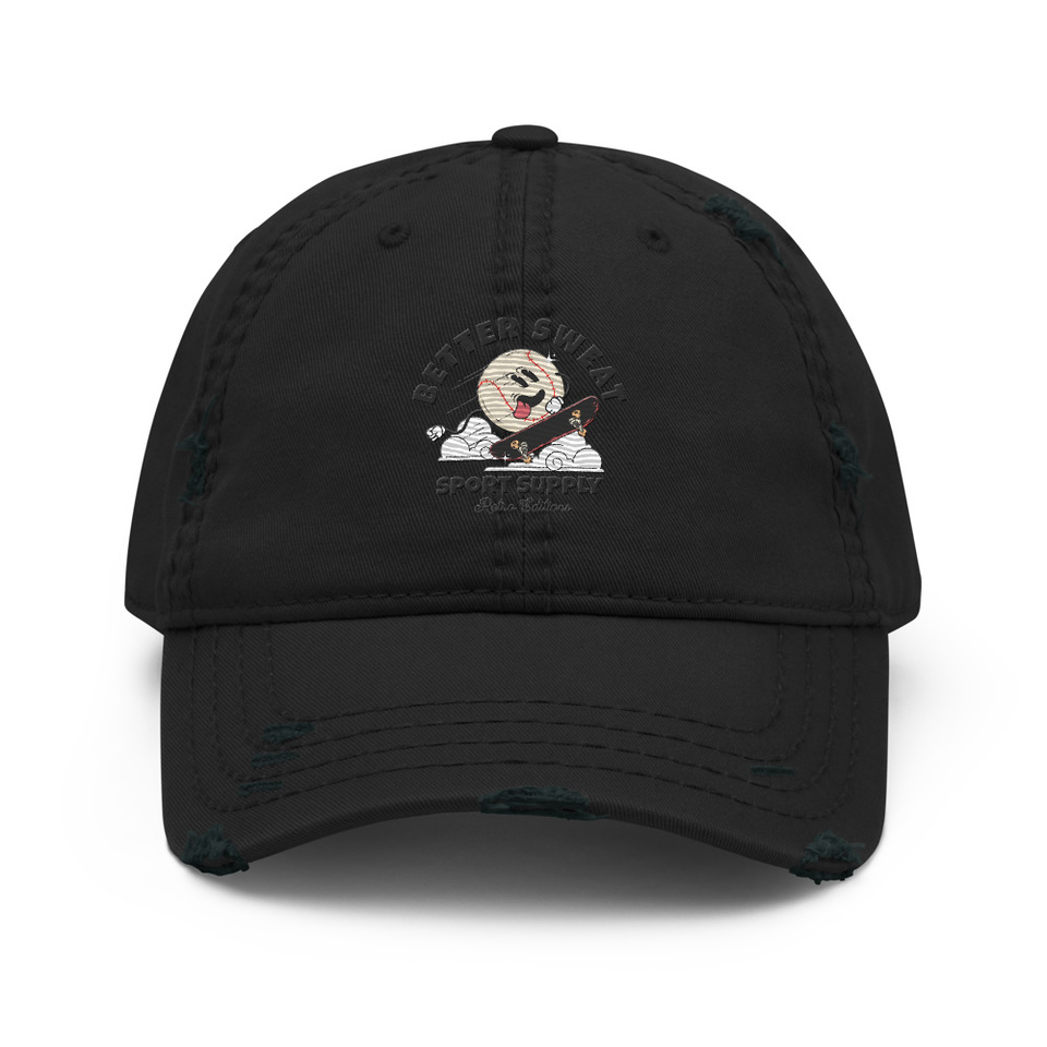 Better Sweat Sport Supply Distressed Dad Hat
