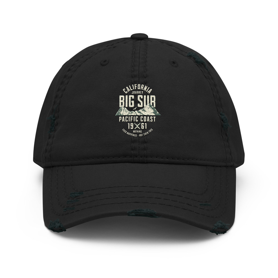 Big Sur - Outdoor Mountain Distressed Dad Hat