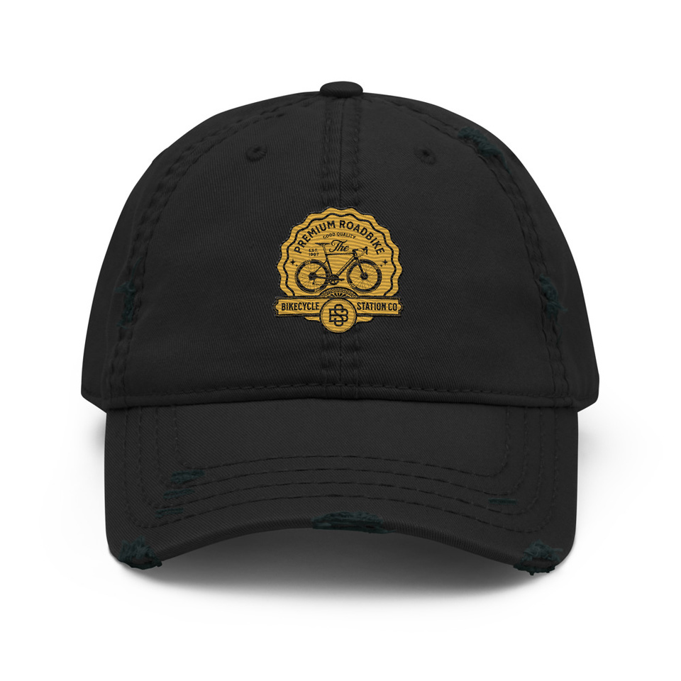 Bikecycle Station Co. - Sports Distressed Dad Hat