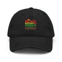 Black History is World History - Heritage Awareness Distressed Dad Hat