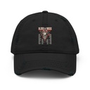 Blood & Basss - Snake and Skull Distressed Dad Hat