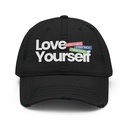 Body Positivity Distressed Dad Hat