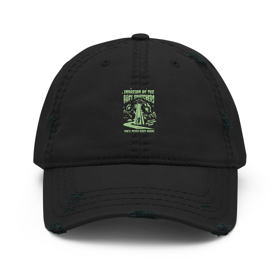 Body Snatchers - UFO Invasion Distressed Dad Hat