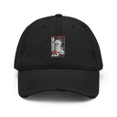 Burn Out - Futuristic 3D Head Distressed Dad Hat