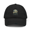 California Bear - Outdoors Wilderness Camping Hiking Distressed Dad Hat