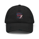 Calligraphic Soul Distressed Dad Hat
