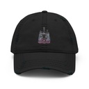 cat-astrophe Distressed Dad Hat