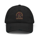 Champions Are Made When No One Is Watching - Sports Distressed Dad Hat