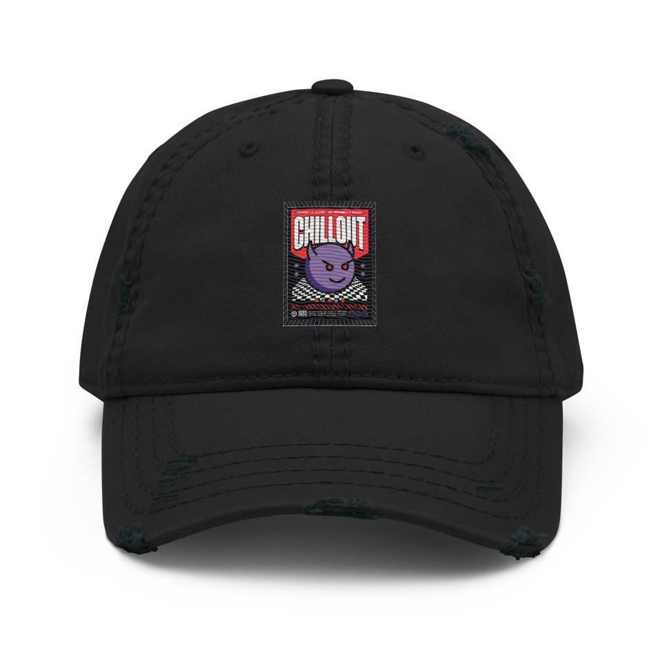 Chillout Streetwear Distressed Dad Hat
