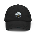 Cloud Whisperer - Rainy Weather Distressed Dad Hat