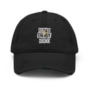 Coffee Energy Drink - Grunge Bolt Distressed Dad Hat