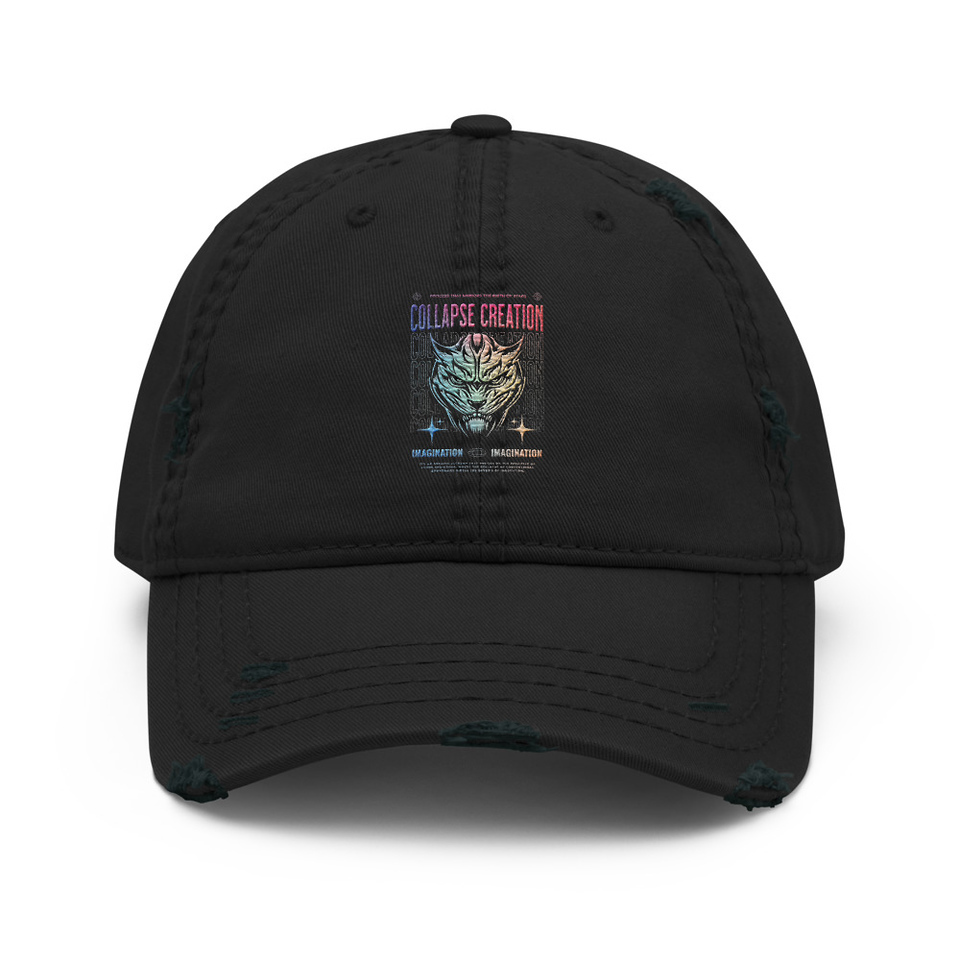 Collapse Creation Distressed Dad Hat