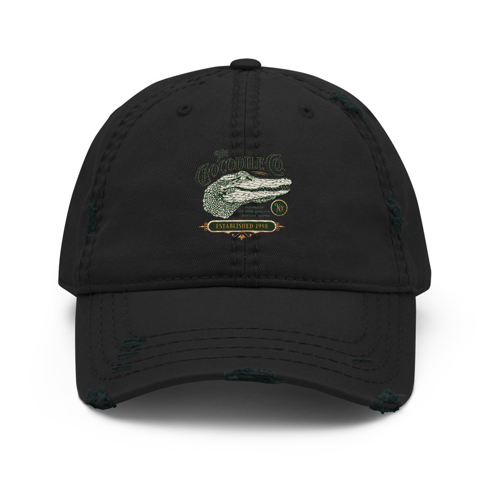 Crocodile Co. - Wild Animal Distressed Dad Hat