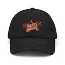 Cute Happy Ghost Distressed Dad Hat