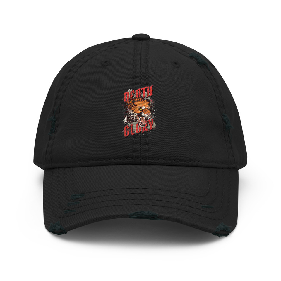 Death or Glory - Fierce Animal Distressed Dad Hat