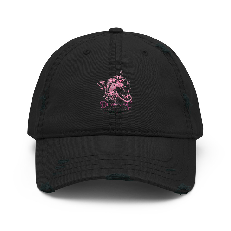 Demoniac Dominion Distressed Dad Hat