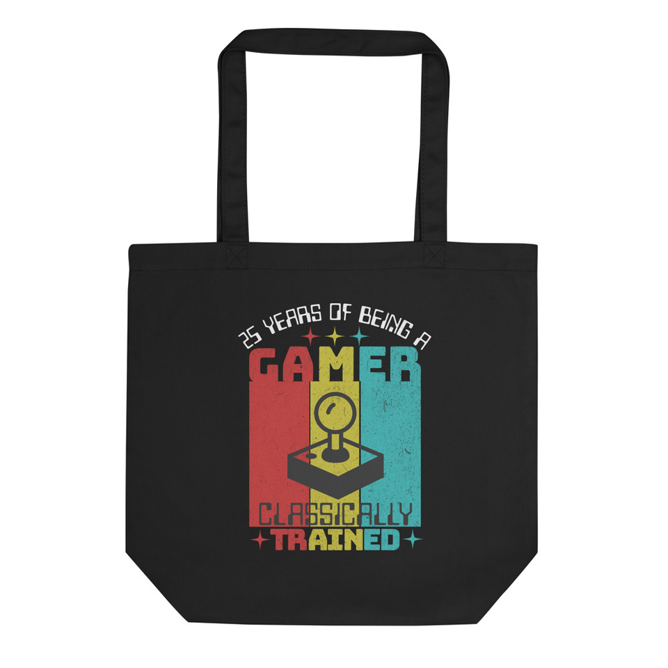 25 Years of Being A Gamer Eco Tote Bag