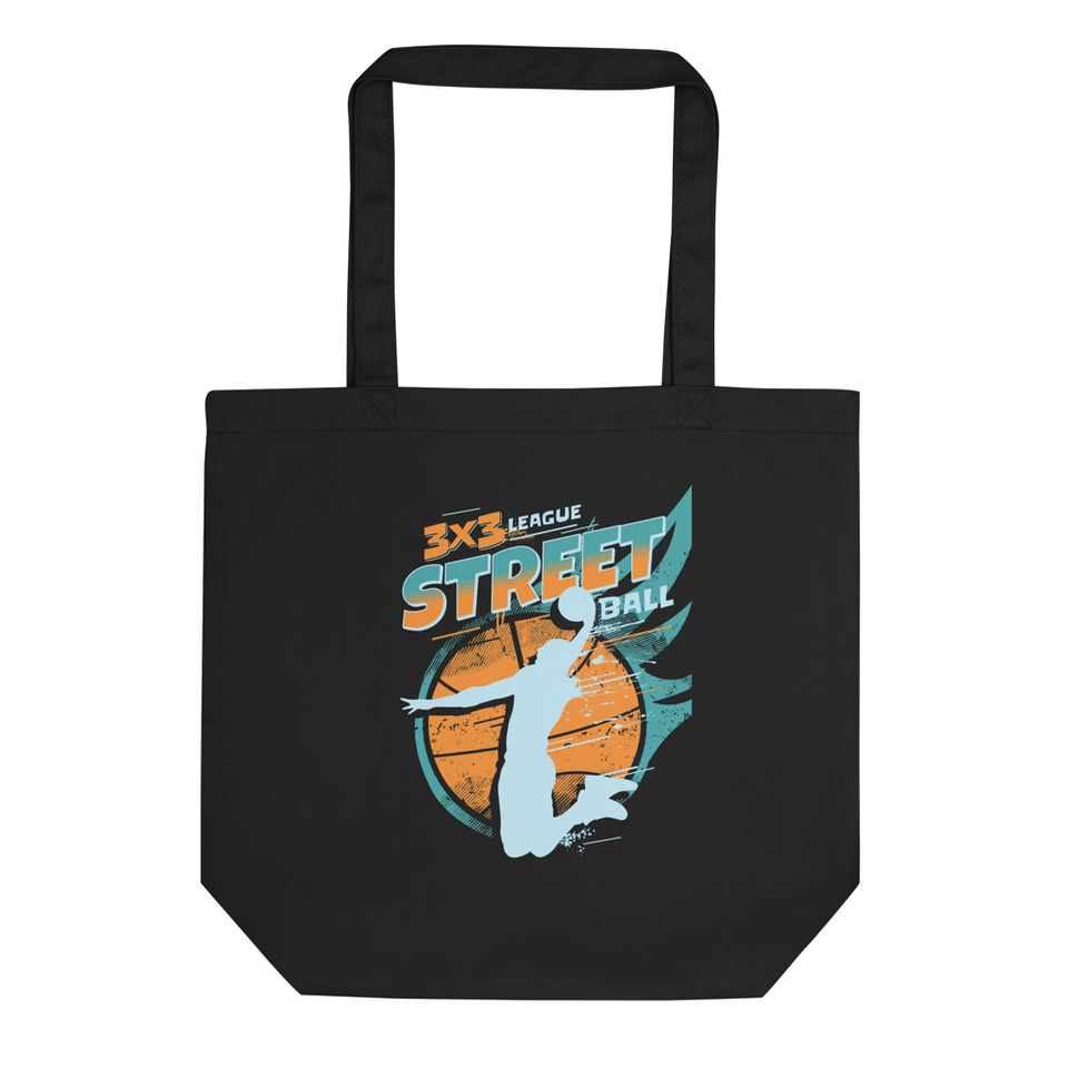 3x3 Basketball League Eco Tote Bag