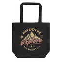 Adventure Explore The Mountain Eco Tote Bag