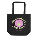 All Fangs No Bite - Halloween Eco Tote Bag