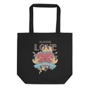 Always Love Yourself - Retro Inspirational Quote Eco Tote Bag