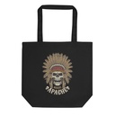 Apache Warriors - Indian Skull Eco Tote Bag