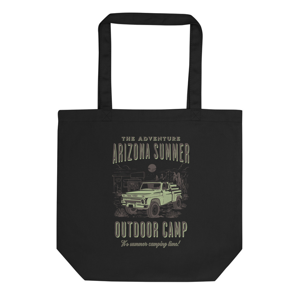 Arizona Outdoor Camp - Classic Truck Eco Tote Bag