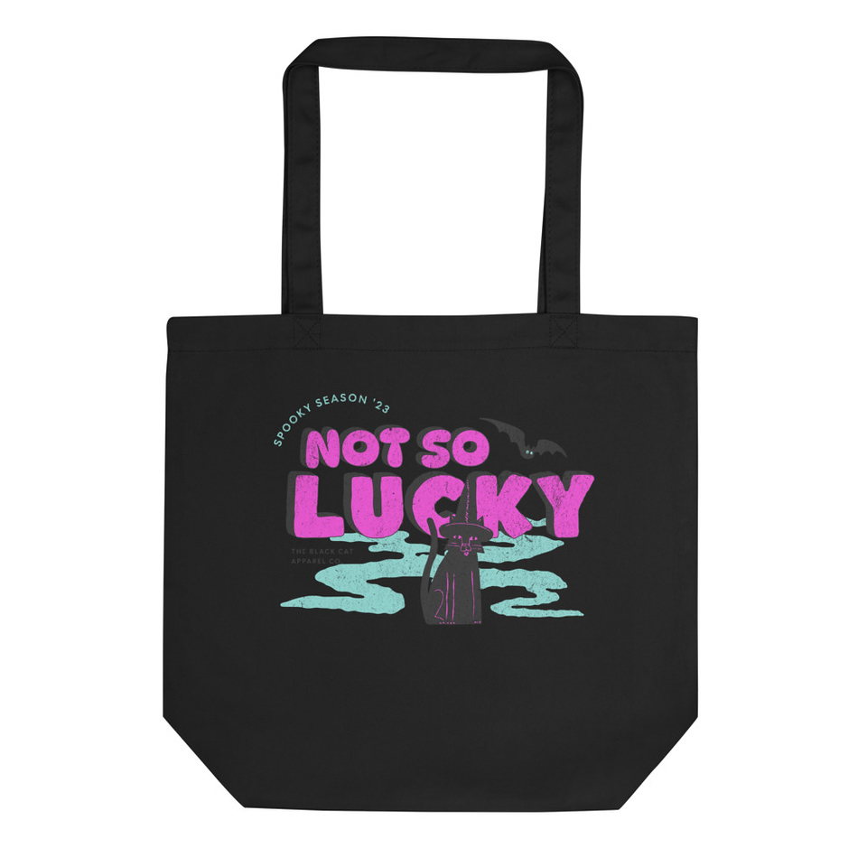 Bad Luck Kitty - Halloween Eco Tote Bag