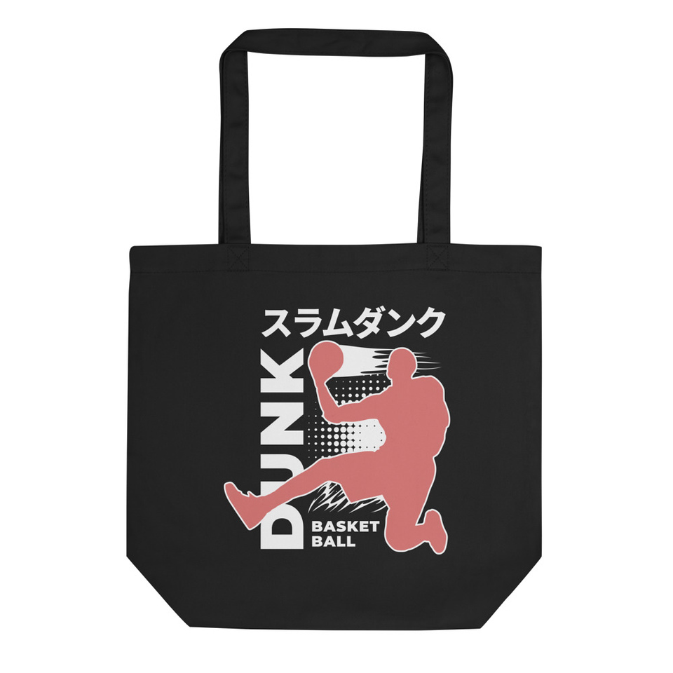 Basketball Dunk Eco Tote Bag