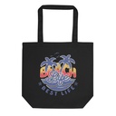 Beach Life Best Life Eco Tote Bag