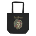 Black Raven Tattoo - Skull & Thorns Eco Tote Bag