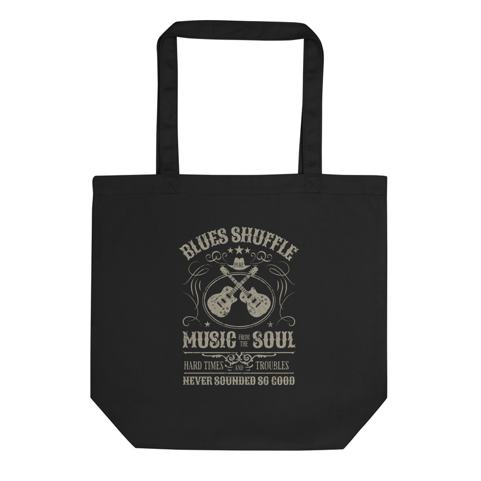 Blues Music from the Soul - Guitar Eco Tote Bag