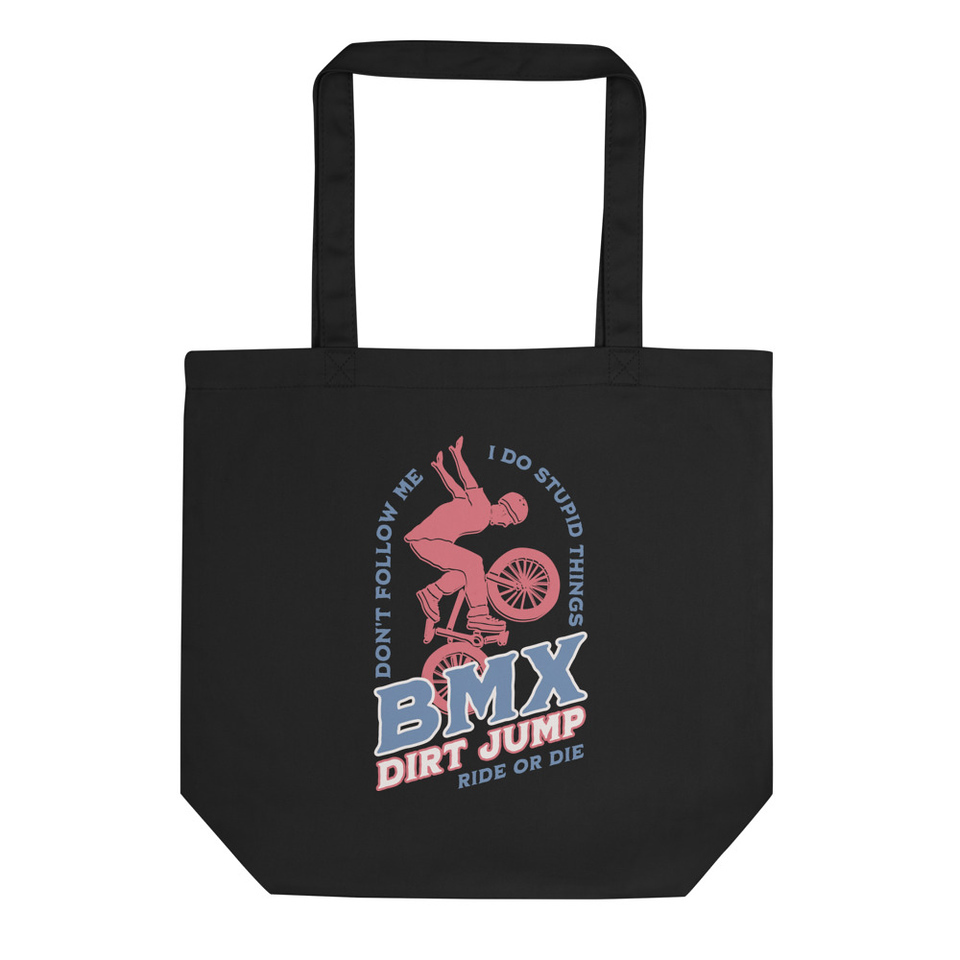 BMX Dirt Jump - Extreme Sports Eco Tote Bag