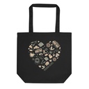 Boho Girl Poster Eco Tote Bag