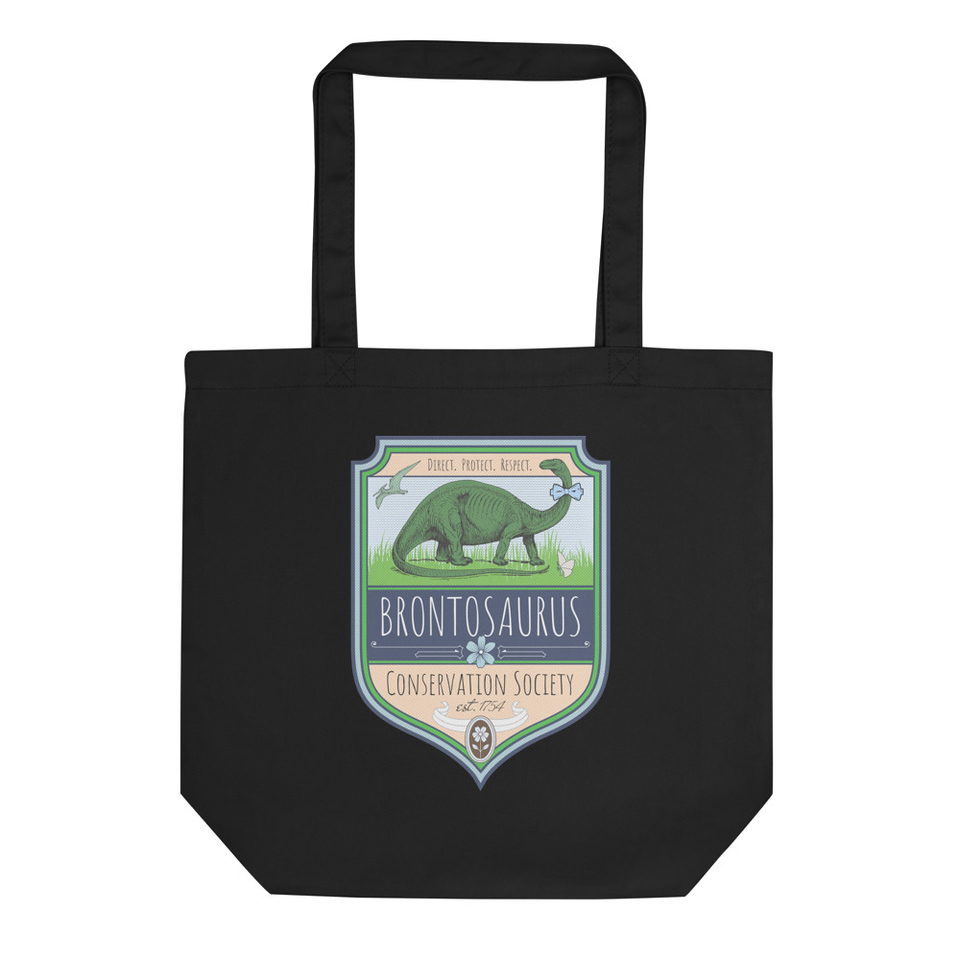 Brontosaurus Conservation Society Eco Tote Bag
