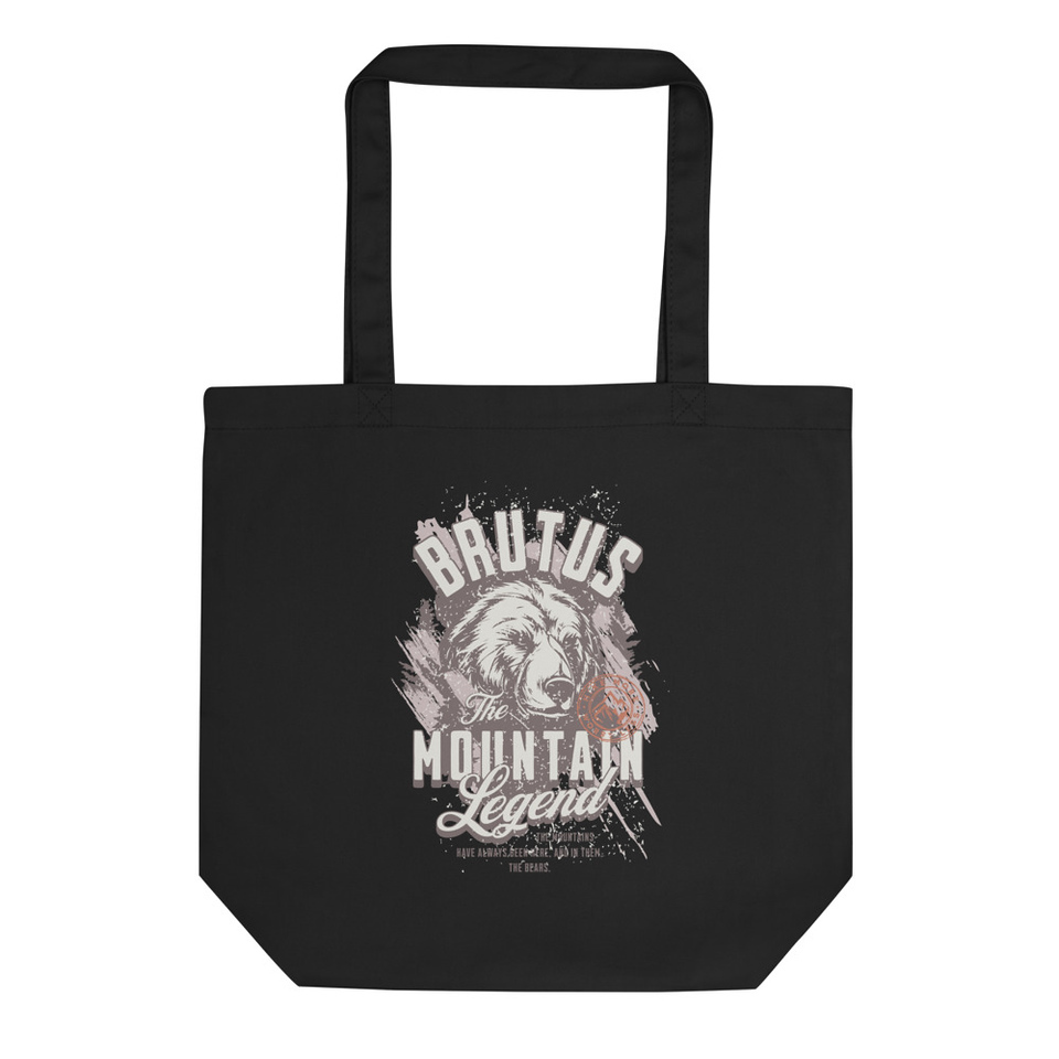 Brutus Mountain Legend Eco Tote Bag