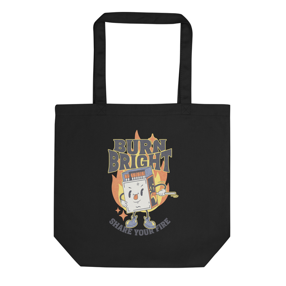 Burn Bright Eco Tote Bag