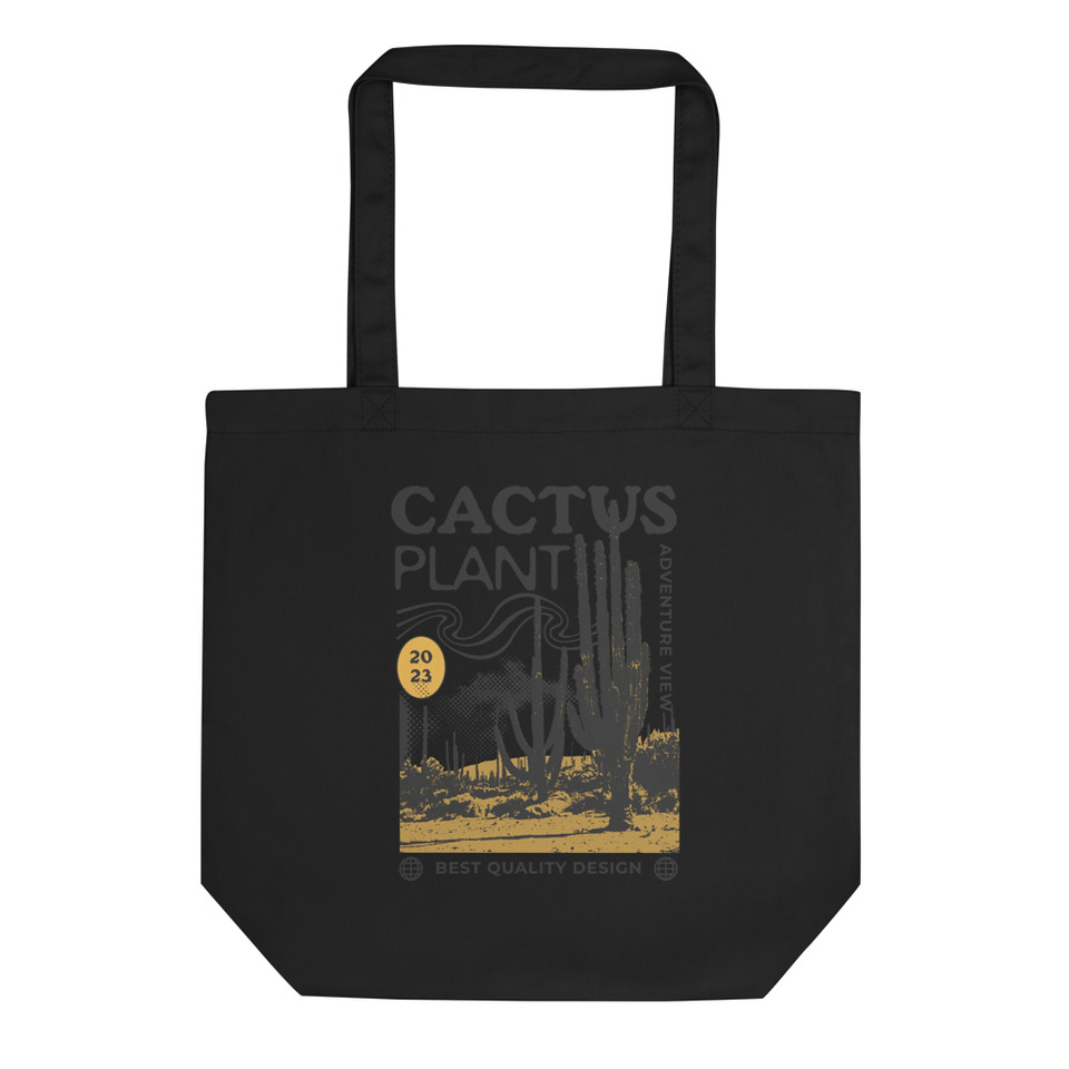 Cacus Plant - Desert Eco Tote Bag