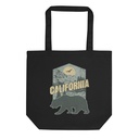 California Bear - Outdoors Wilderness Camping Hiking Eco Tote Bag