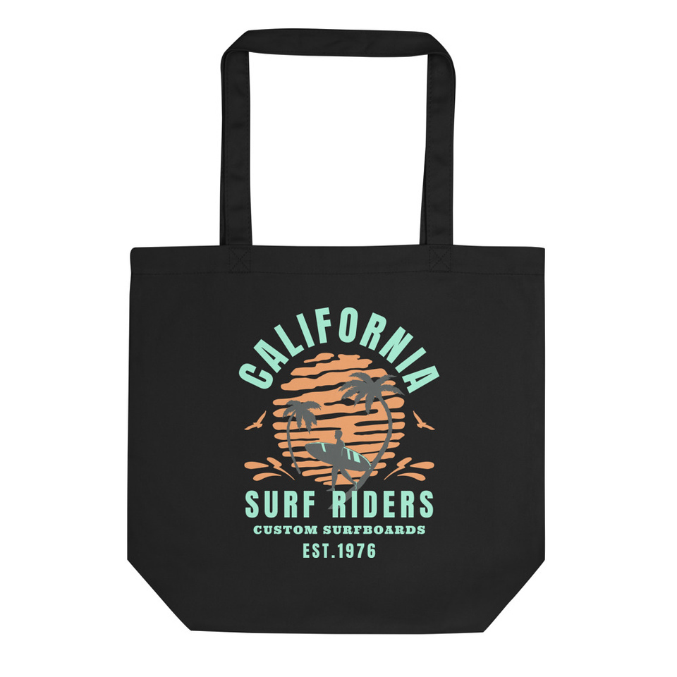 California Surf Riders - Beach Eco Tote Bag
