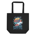 California Surfing - Palm Beach Eco Tote Bag