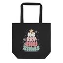 Cartoony Christmas Tree Eco Tote Bag