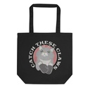 Catch These Claws - Cute Cat Eco Tote Bag