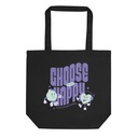 Choose Happy (2) Eco Tote Bag