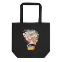 Choose Happy - Retro Music Eco Tote Bag